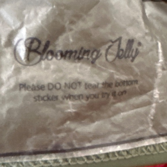 Halter High Waist Two-Piece‎ Swimsuit Tie Knot Green NWOT - Picture 9 of 10